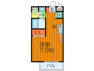 ラヴィスタ友呂岐の物件間取画像